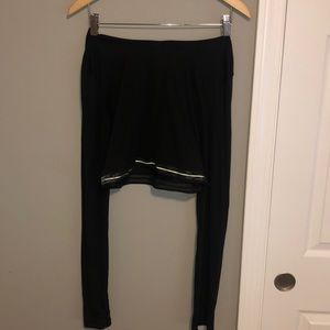 Victoria Secret - Black Crop Top